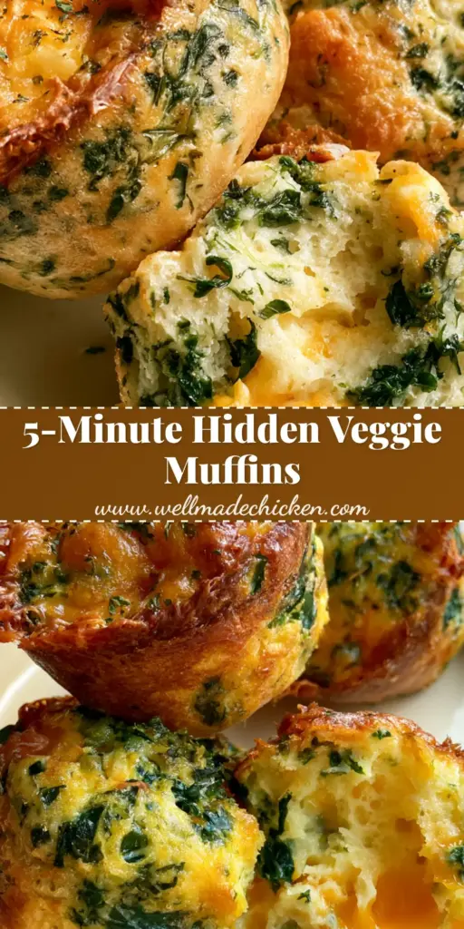 Spinach and cheese muffins with Sharp Cheddar and Golden Toasted Tops 3 A stack of three golden-brown spinach and cheese muffins with melted cheddar pockets and parsley garnish on a cream plate. (Spinach and cheese muffins)