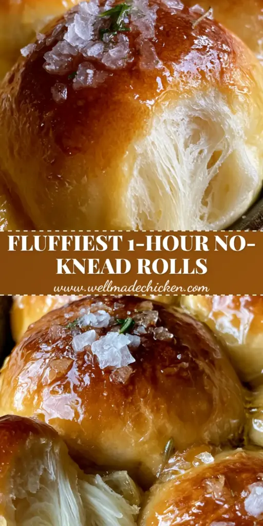 A cluster of golden-brown dinner rolls in a rustic pan brushed with glistening honey butter and rosemary. (dinner rolls)